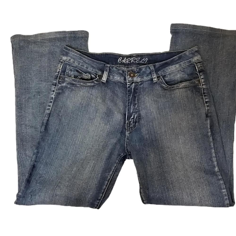 midrise blue Carreli Jeans mid wash mid rise sz 34